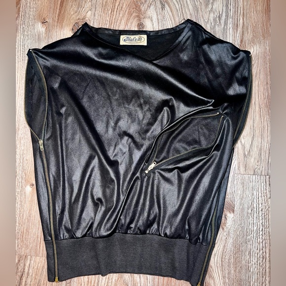 Vintage 80’s club wear top - Picture 4 of 10